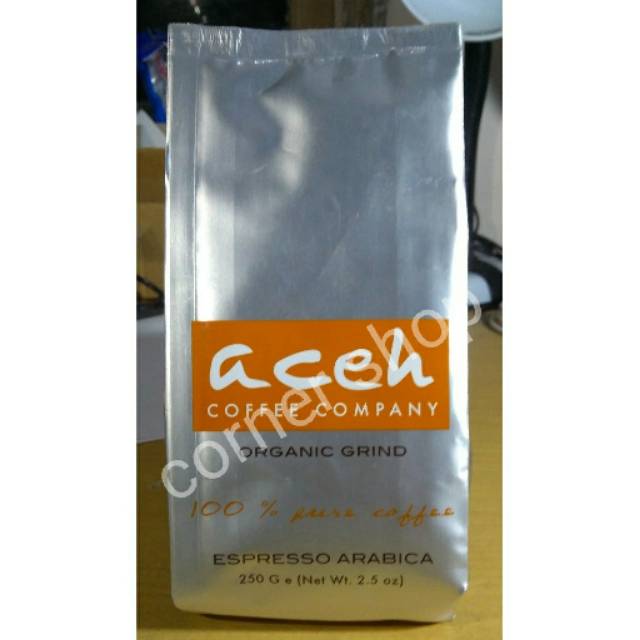 

Bubuk Kopi Aceh Espresso Arabica 250gr