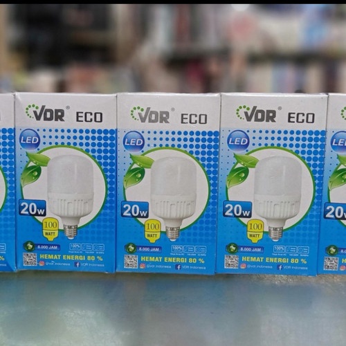 BOHLAM VDR LED 20 WATT LAMPU LUMEN PUTIH 20 W Eco bright VDR