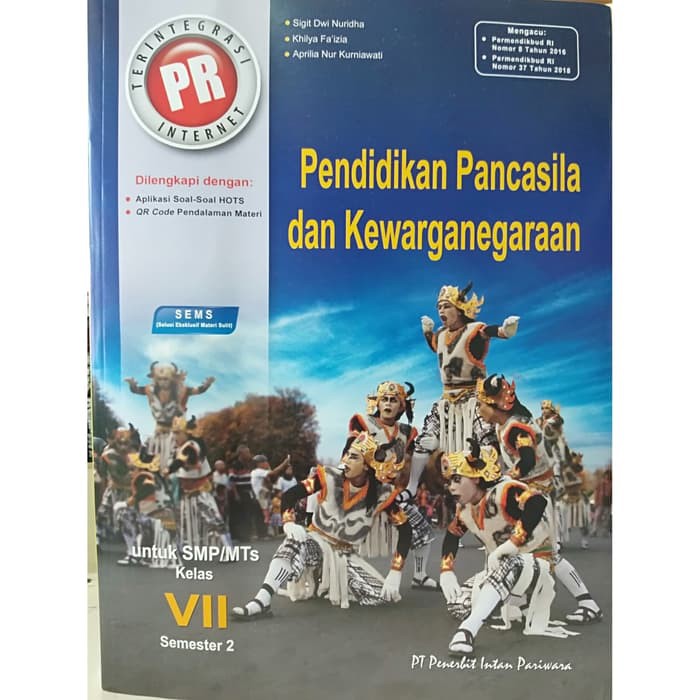 PR PPKN Kelas 7 SMP/MTs SMT 2 INTAN PARIWARA Revisi