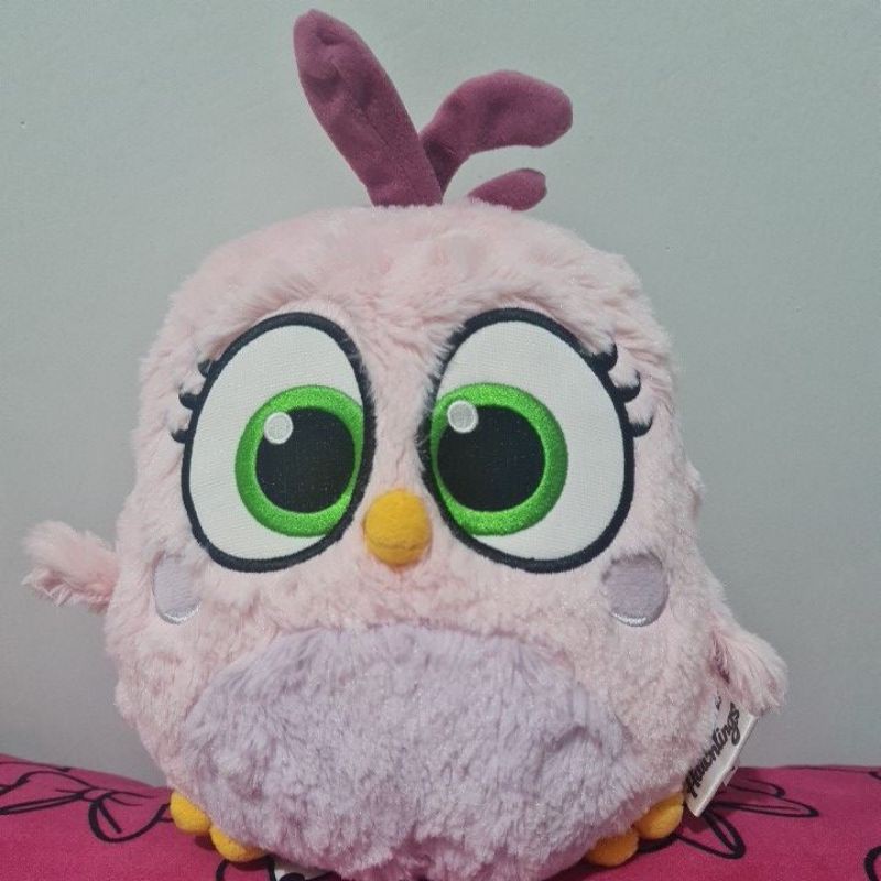 Boneka Angry Birds Hatchlings Ungu original
