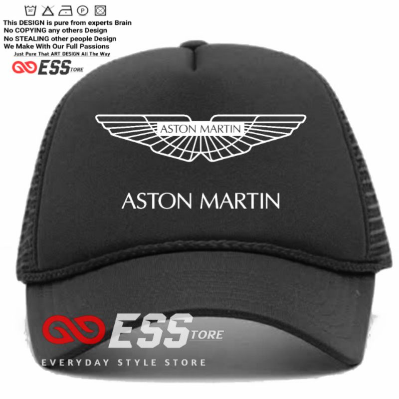 Topi Aston Martin Trucker Jaring