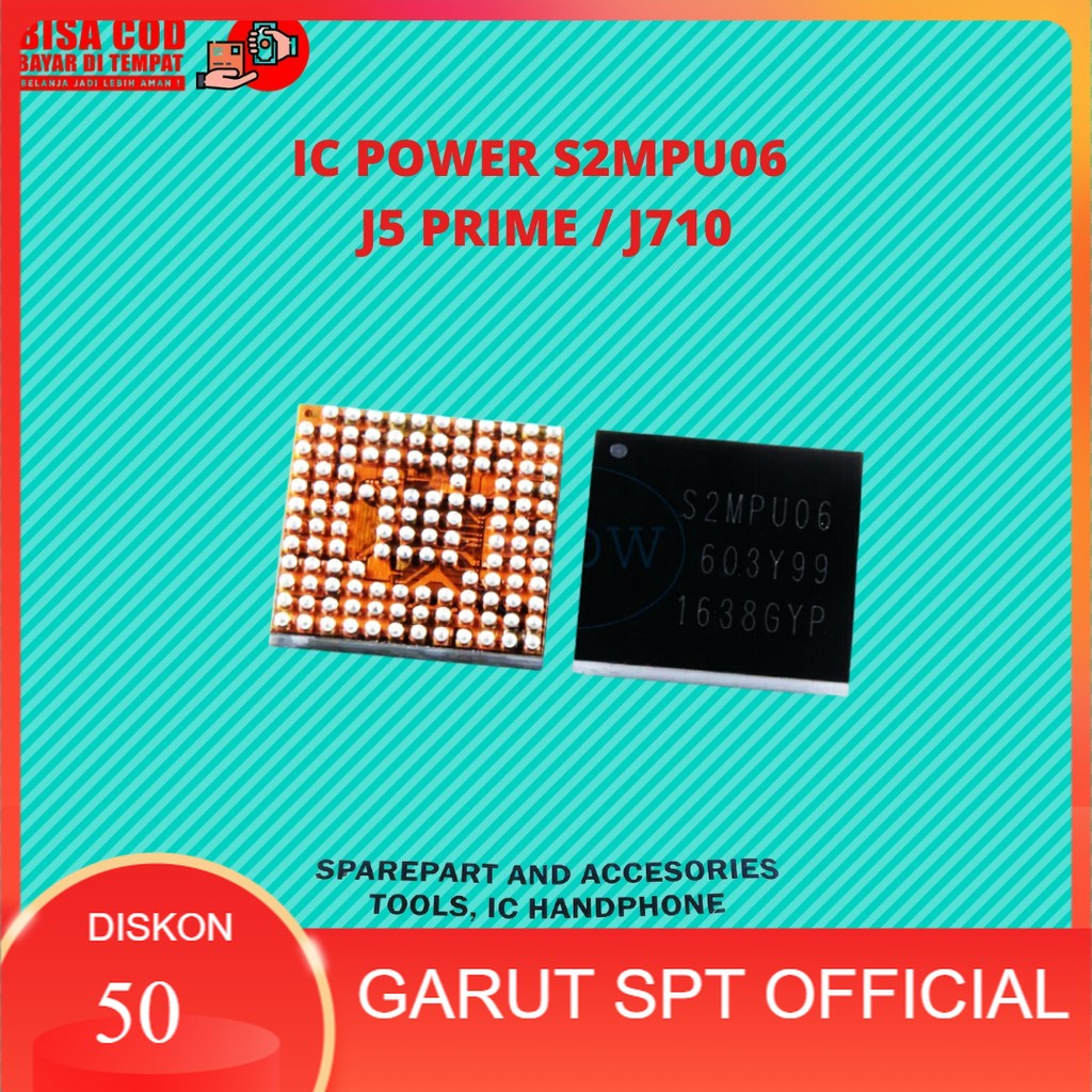 IC POWER SAMSUNG J5 PRIME G570 / J710 J7 2016 / S2MPU06 ORIGINAL