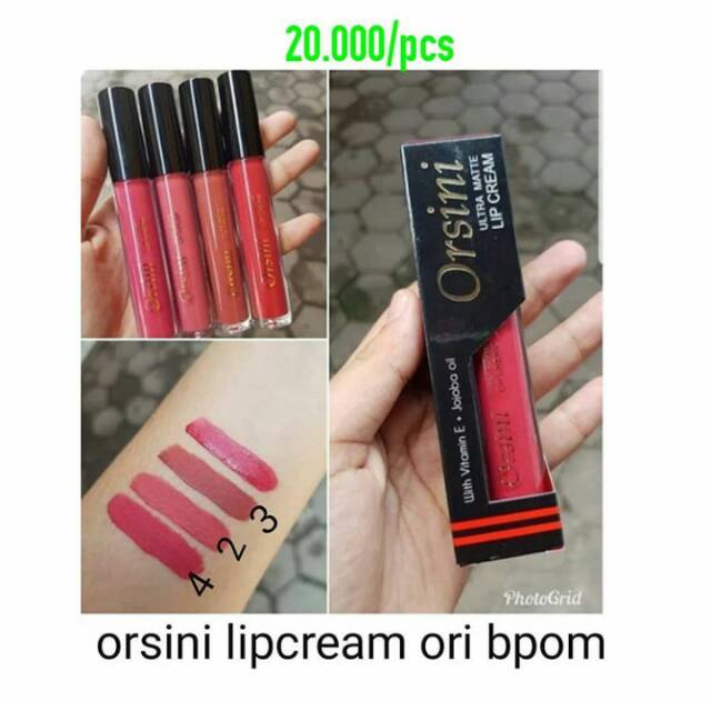 Orsini lipcream ori bpom (harga/pcs)