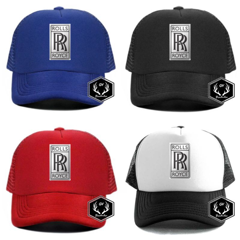 Topi Roll Royce - Topi Trucker Roll Royce