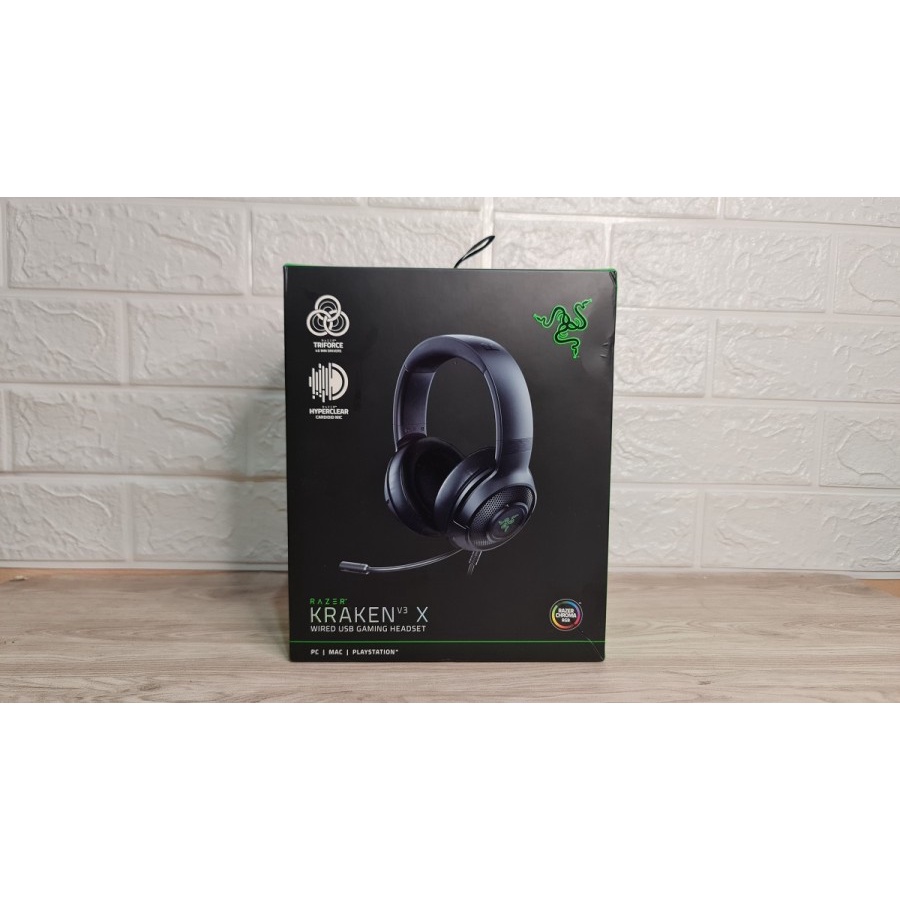 Razer Kraken V3 X Chroma Gaming Headset Surround 7.1 V3X Wired USB