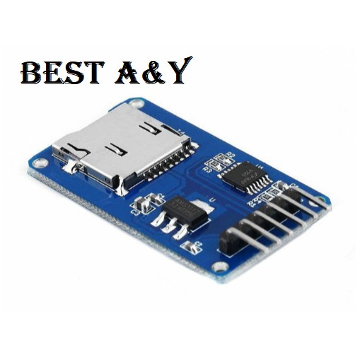 Micro SD Card Mini TF Card Reader Writer Arduino Modul SPI Interface