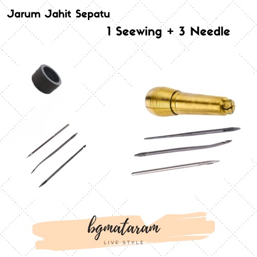 JARUM JAHIT SEPATU + BENANG SOL PENJAHIT