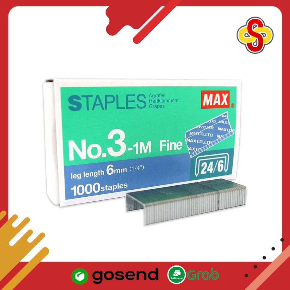

Staples / Isi Stapler Max No.3-1 M