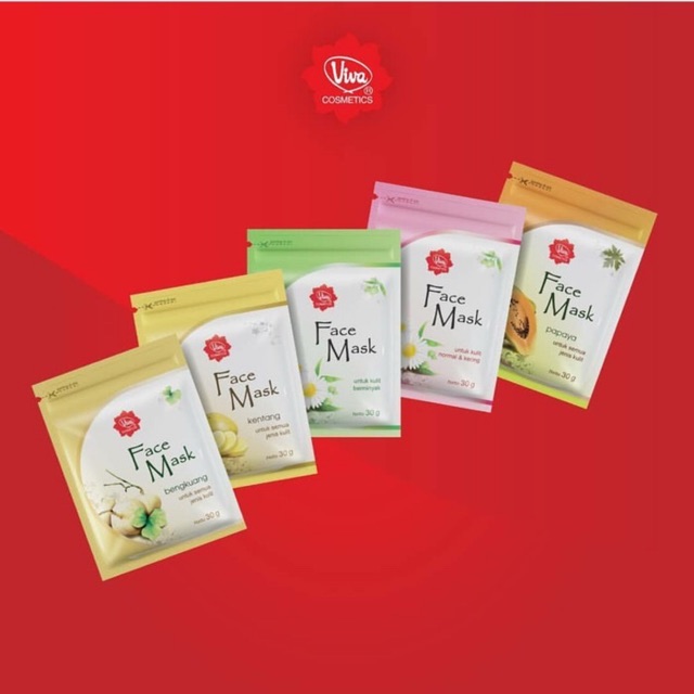 Viva Face Mask 30g | Masker wajah