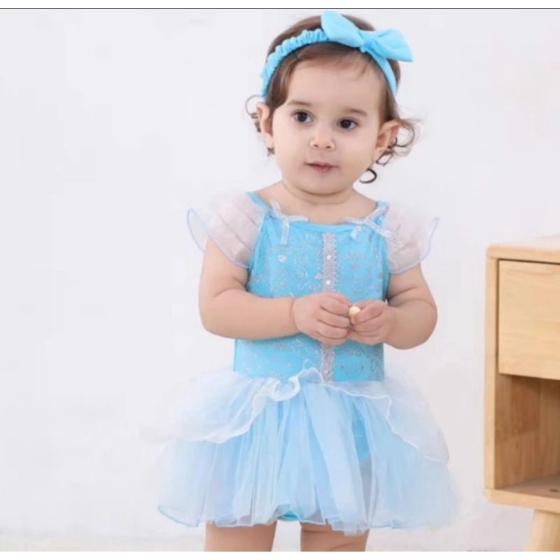 dress bayi cinderella | dress princess cinderella baby
