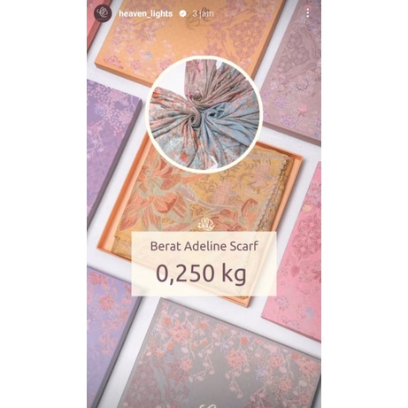 Adeline Scarf Scarf HL by Heaven Lights