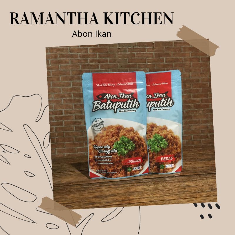 

RAMANTHA KITCHEN - Abon Ikan