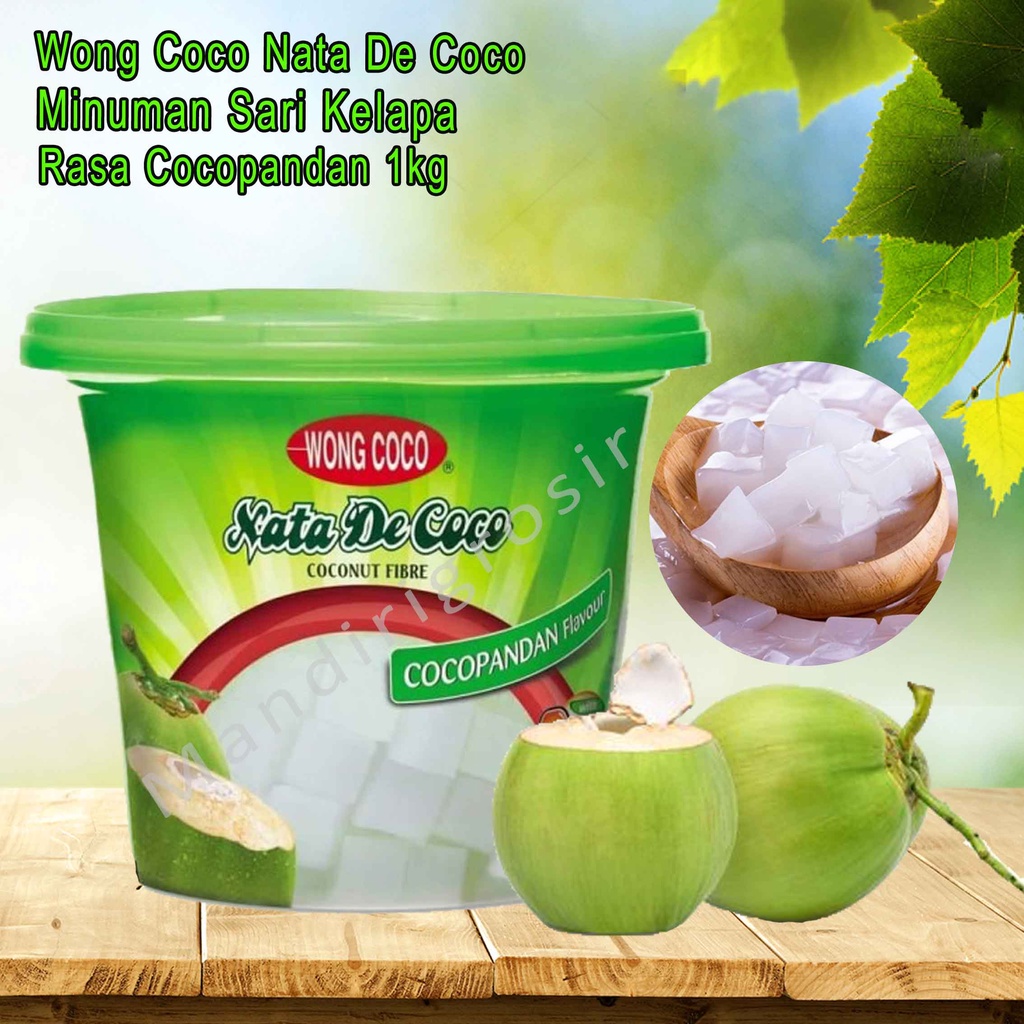 

Nata De Coco * Wong Coco * Minuman Sari Kelapa * Rasa Cocopandan 1kg