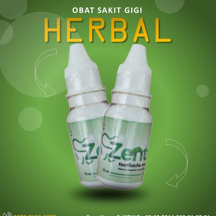 OBAT SAKIT GIGI AMPUH MUJARAB PATEN 5 ML