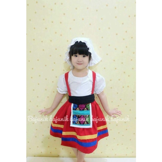 Esperanza Set | Setelan Anak Perempuan | Baju Unik | Baju Anak Unik | Baju Murah | Murah Meriah/ baju natal anak murah / dress natal anak murah / dress natal bayi