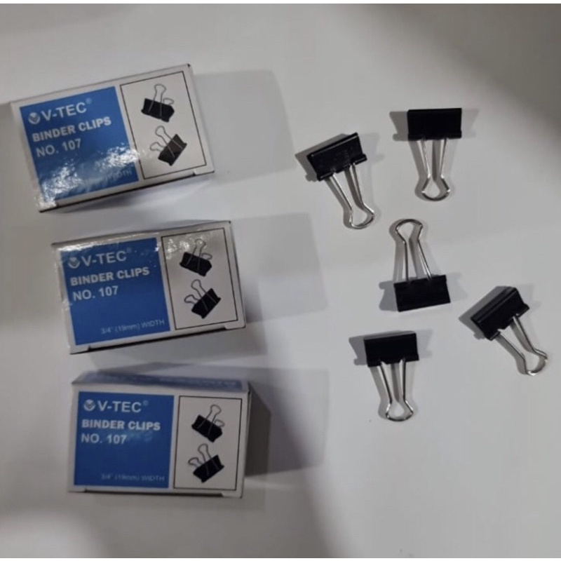 

BINDER CLIP NO 107 (19MM)