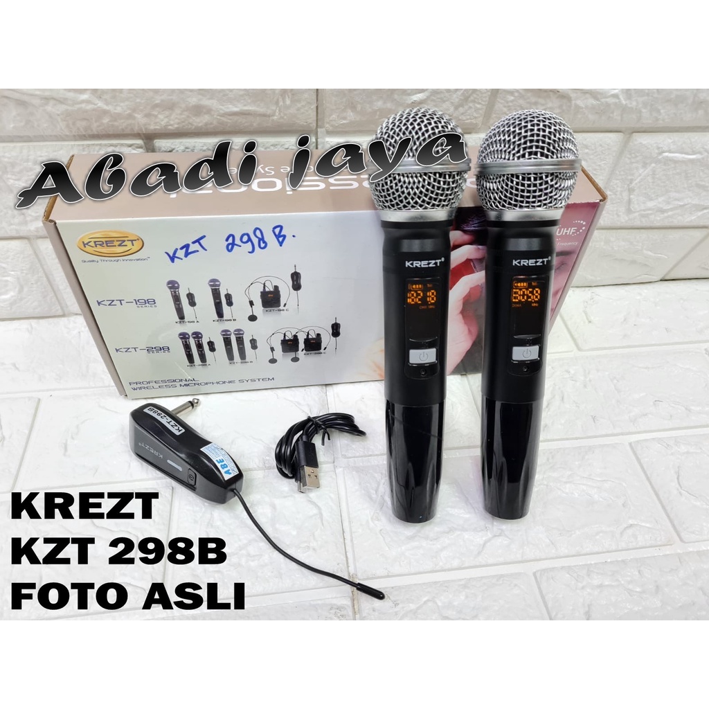 Mic Krezt KZT 298 ada 3 jenis tipe 298A 298B 298C 3 pilihan