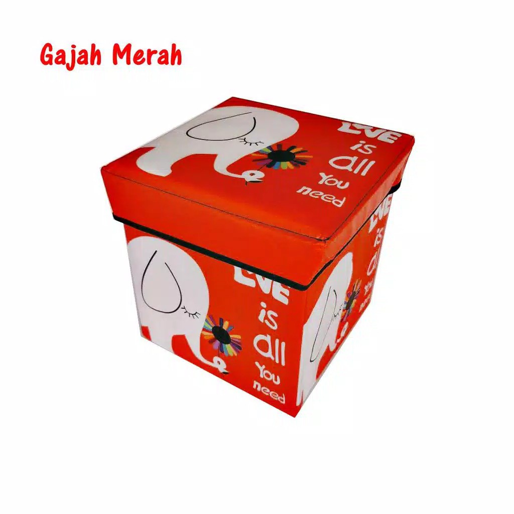 Tempat Mainan Majalah Dll / Animal Storage Box / Kursi Organizer