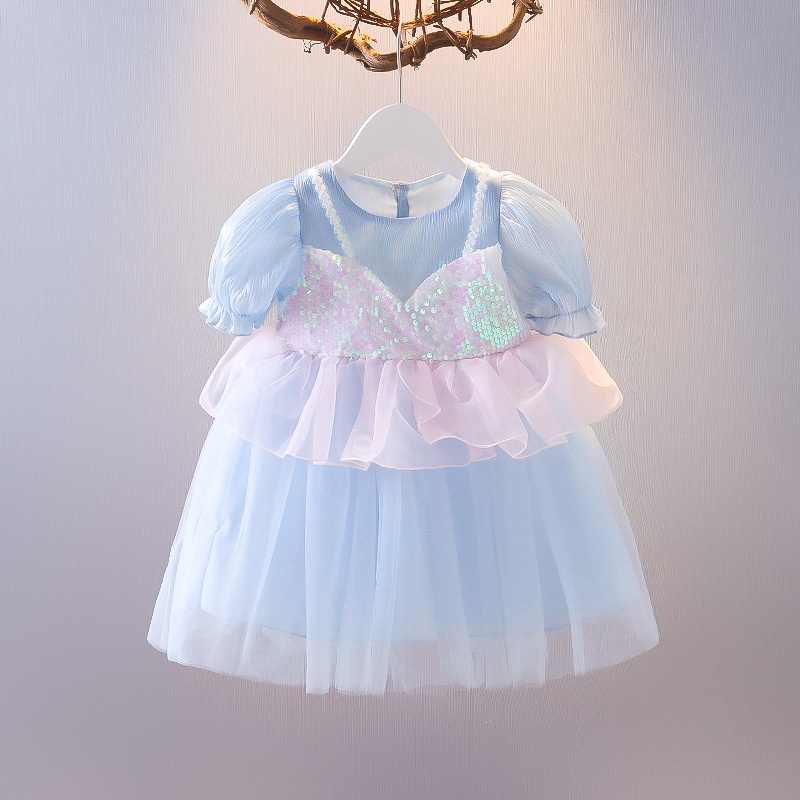 DR97-Dress Bayi Perempuan Import Princess Els