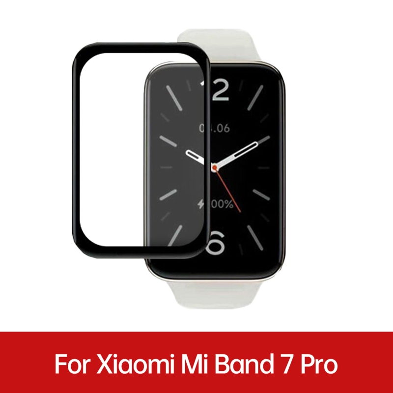 Vivi Film Pelindung Layar Transparan 3D Anti Gores Untuk Xiaomi Mi Band 7 Pro Watch