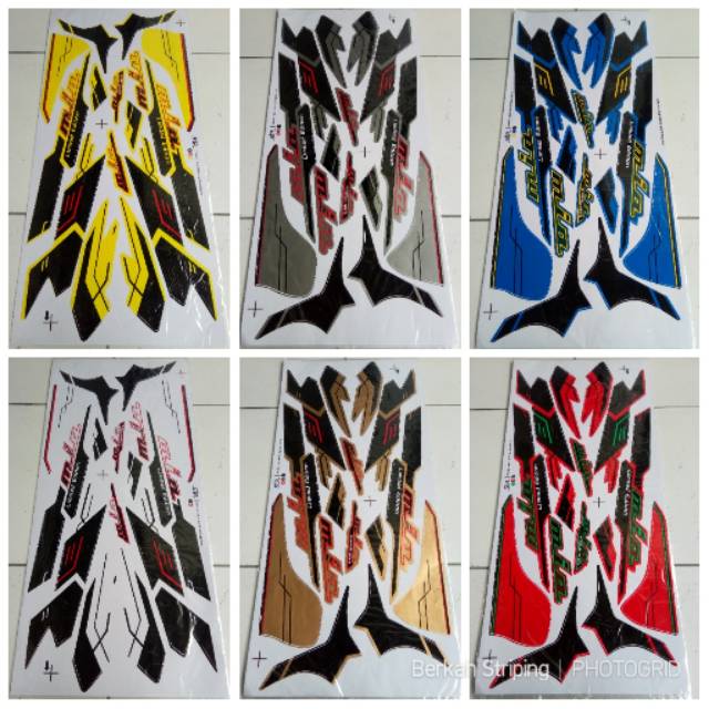  Bisa COD Striping Stiker  Lis Variasi  Motor  Yamaha Mio 