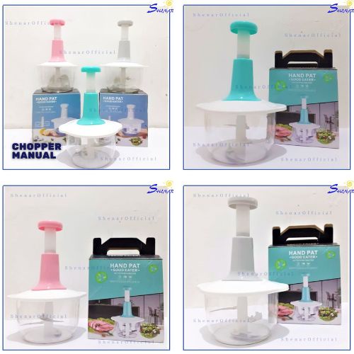 SHENAR CHOPPER MANUAL / ALAT PEMOTONG CINCANG BAWANG CABAI/ONION GARLIC CHOPPER/GILINGAN BAWANG, SHENARCORNER168