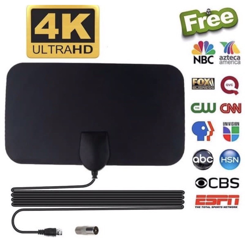 Taffware Antenna TV Digital DVB-T2 4K High Gain 25db Grosir