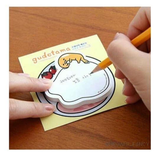 

Sticky notes GUDETAMA gambar lucu