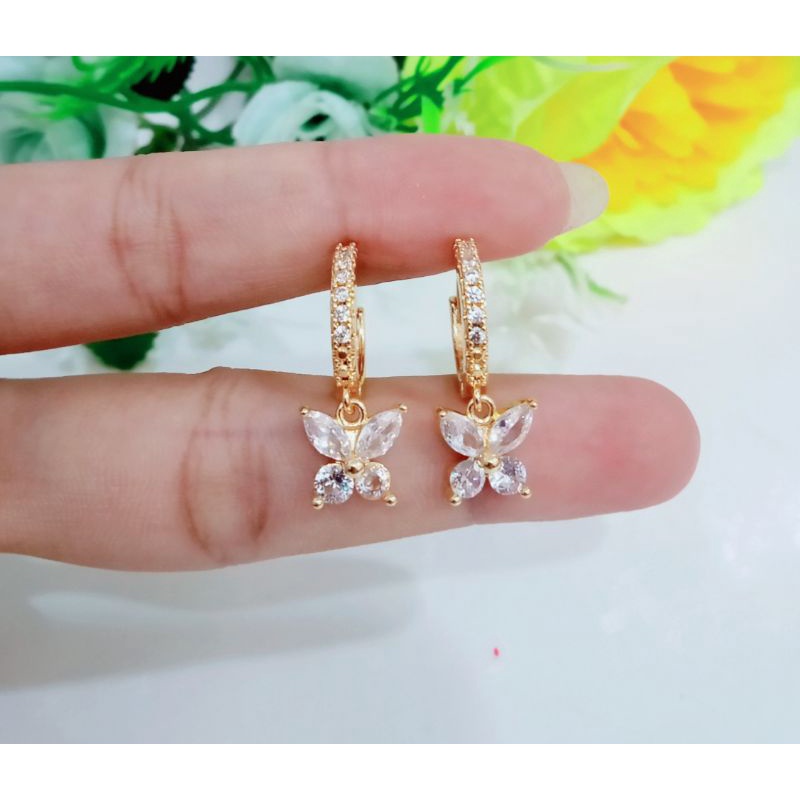 ANTING JEPIT PERMATA DENGAN LIONTIN MOTIF 002Q