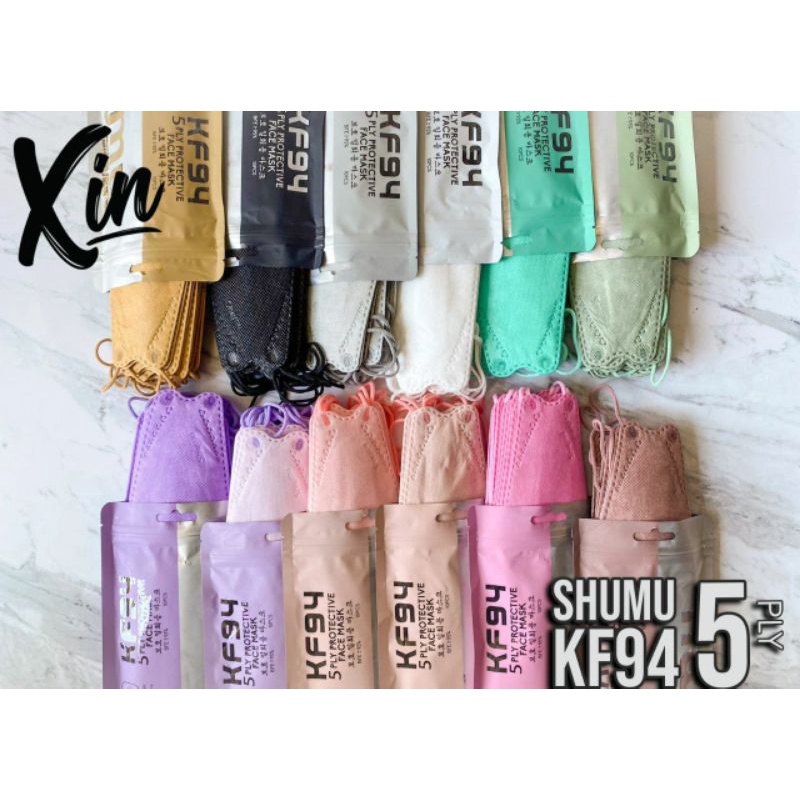 MASKER KF94 SHUMU MASKER SHUMU KF94 Isi 10pcs