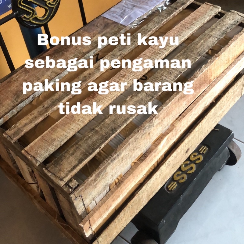 1 set kotak hantaran segi4 + akrilik 1set 4pcs kotak seserahan pernikahan