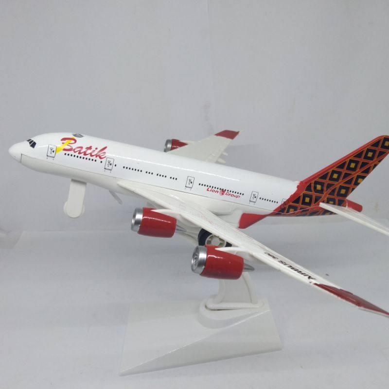 DIECAST REPLIKA PESAWAT SRIWIJAYA/MINIATUR PESAWAT Batik AIR