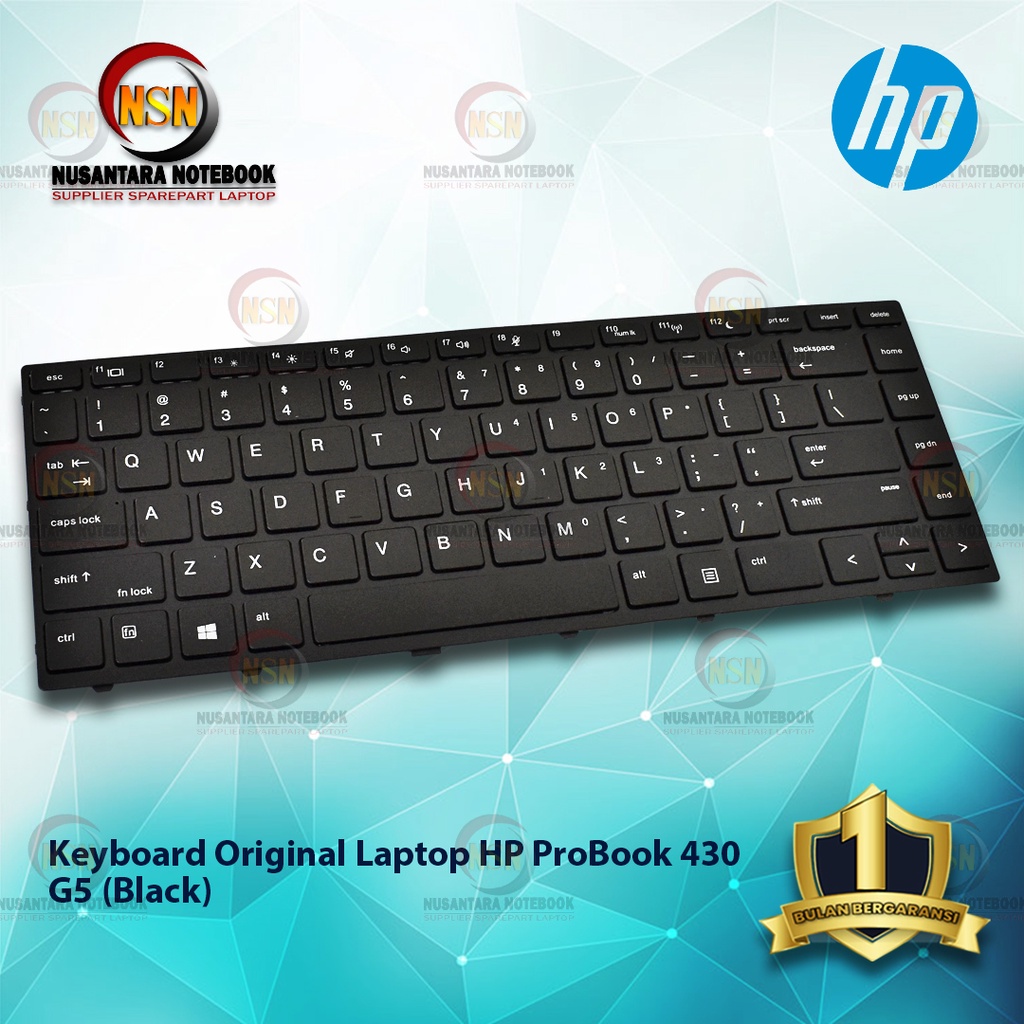 Keyboard Original Laptop HP ProBook 430 G5 (Black)
