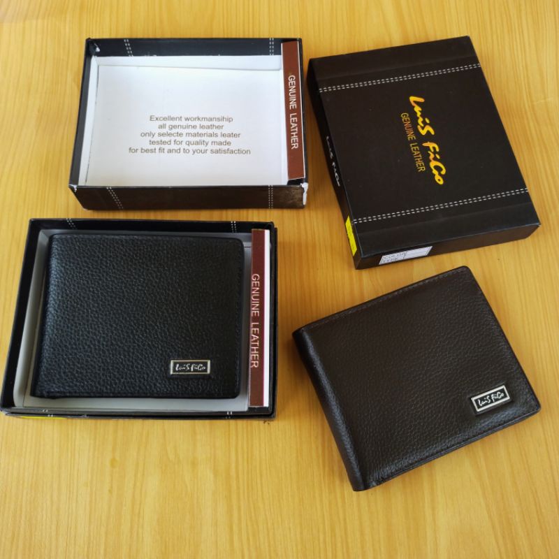 DOMPET KULIT ASLI EKSKLUSIF  Genuine Leather Luis Figo 031