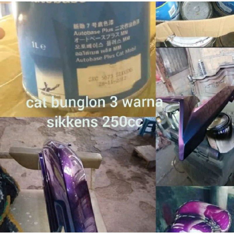 cat bunglon sikkens 3 warna ukuran 250ml -500ml