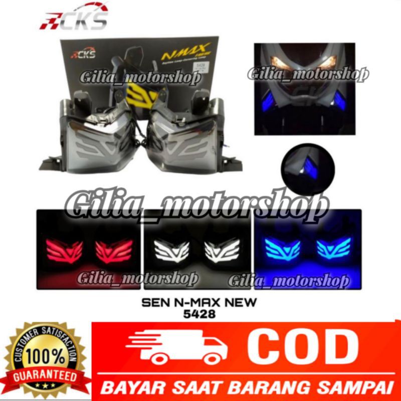 Lampu Sein Nmax 155 Old LED Running 2019 Ke Bawah Sen LED Transformers Sein Yamaha Nmax Original CKS