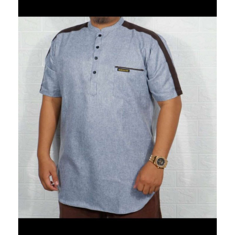 KOKO KURTA PRIA LENGAN PENDEK/KOKO MODERN PRIA LENGAN PENDEK