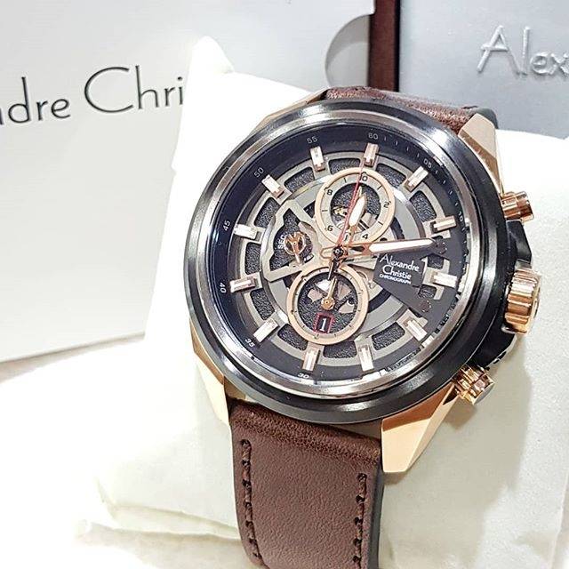 Jam Tangan Pria Alexandre Christie 6504 MC / 6504