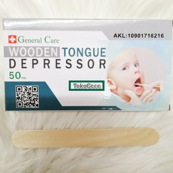 tongue spatel kayu general care