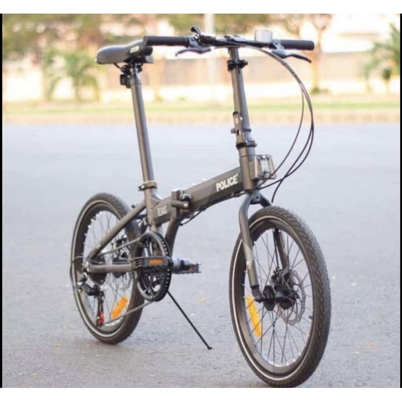 Sepeda Lipat Element Folding Police Texas Alloy 2020 COD bisa cicil kredit cicilan garansi resmi New-1