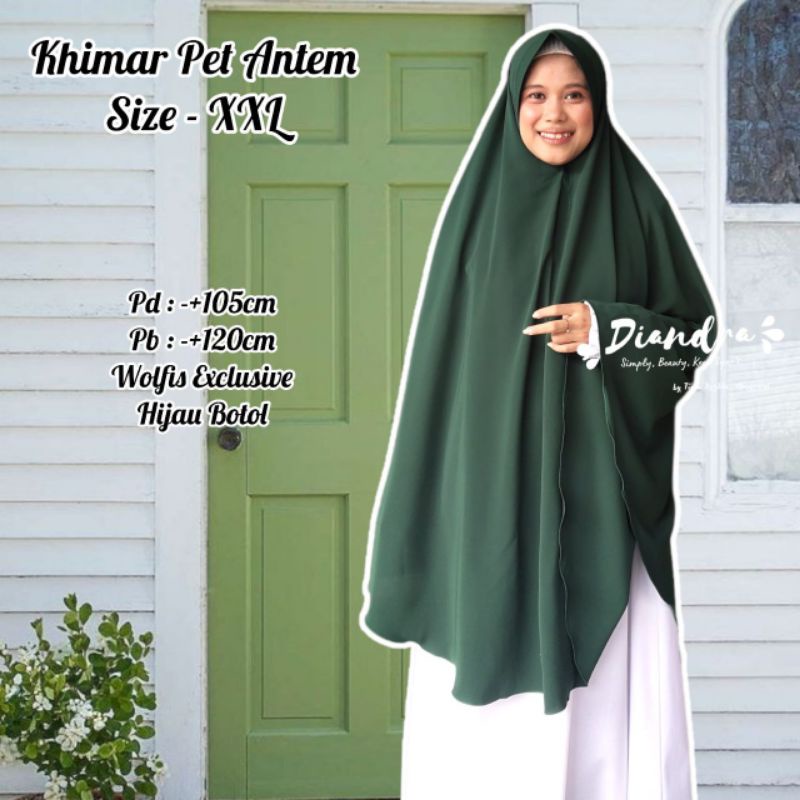 Diandra Hijab Size XXL Pet Wolfis