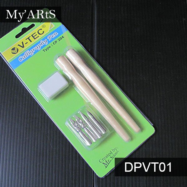 

Dijual Vtec Comic Calligraphy Pen Tools Set CP-204 dip pen Limited