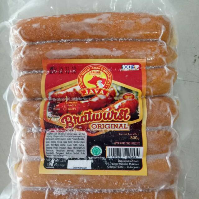 

Sosis Java Bratwurst JUMBO 500gr