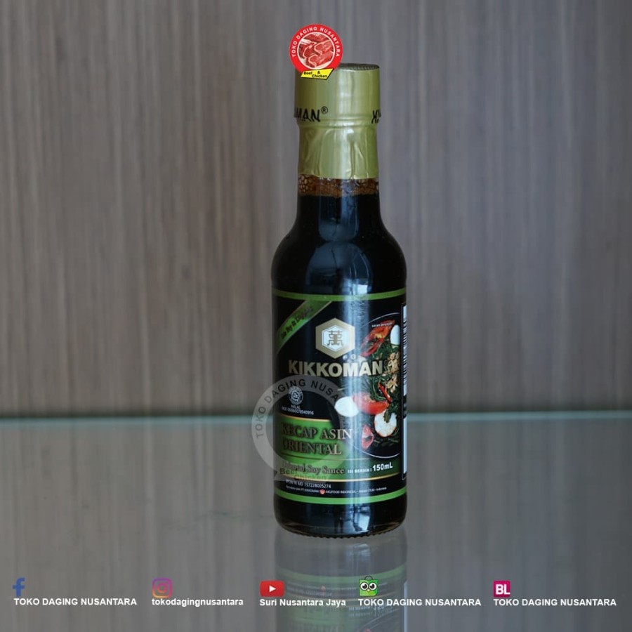 

Kikkoman Kecap Asin Oriental 150gr