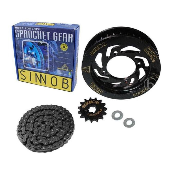 ˆ381¹ Gear Set Sinnob Vixion Old Comfort @