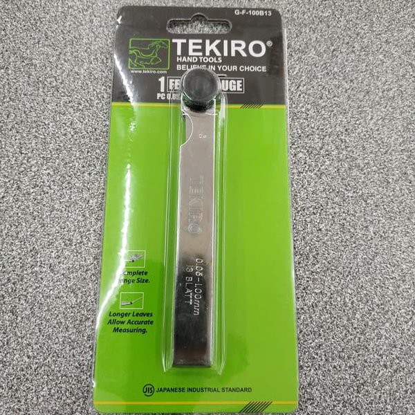 TEKIRO FEELER GAUGE Tekiro ALAT UKUR CELAH SET 13 Blades Tekiro Feeler Gauge 13 pcs AU-FG1292