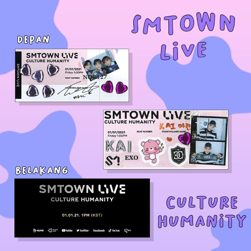 JASA CETAK TIKET KONSER UNOFFICIAL CUSTOM — PTD - Permission To Dance on Seoul