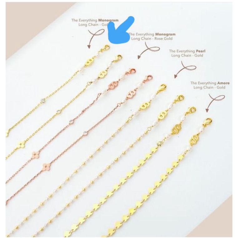 the everything monogram long chain gold buttonscarves