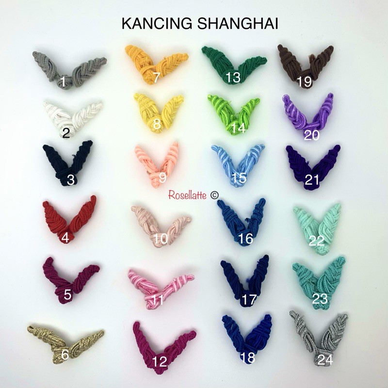 KANCING SHANGHAI DAUN IMLEK CNY