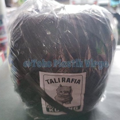 

Rafia Hitam 1/2 Kg Merk Kucing (Tebal)